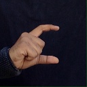 ISL Sign for C