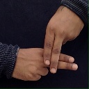 ISL Sign for F