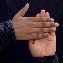 ISL Sign for H