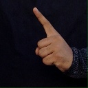 ISL Sign for I