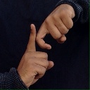 ISL Sign for K