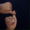 ISL Sign for S